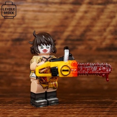 Leyile Leatherface Girl LYLST740 Custom Printed Minifigure
