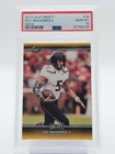 PATRICK MAHOMES II 2017 LEAF DRAFT GOLD ROOKIE #56 GEM MINT PSA 10 Q6101