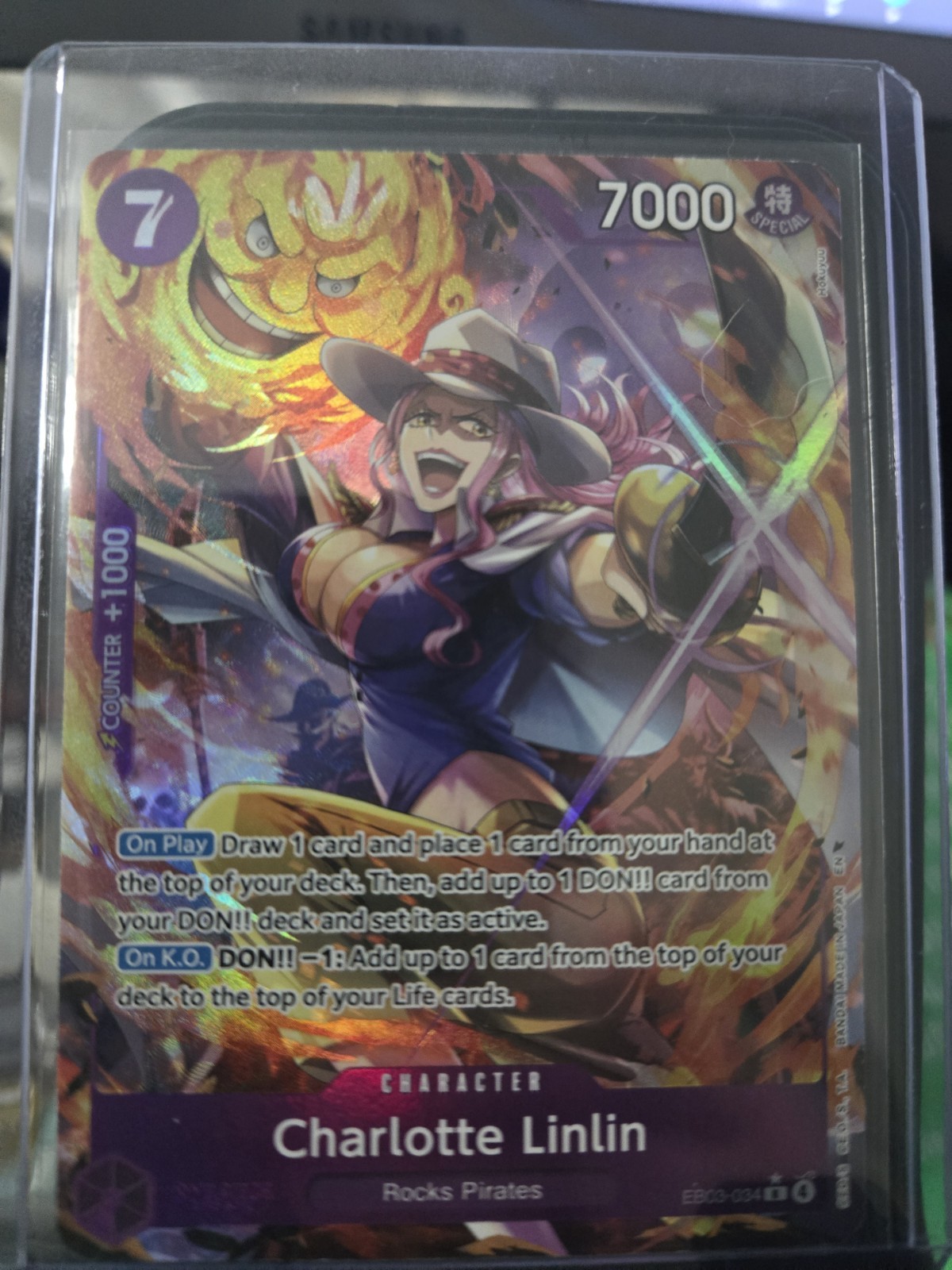 Charlotte Linlin (Alt Art) EB03-034: One Piece Heroines Edition Foil