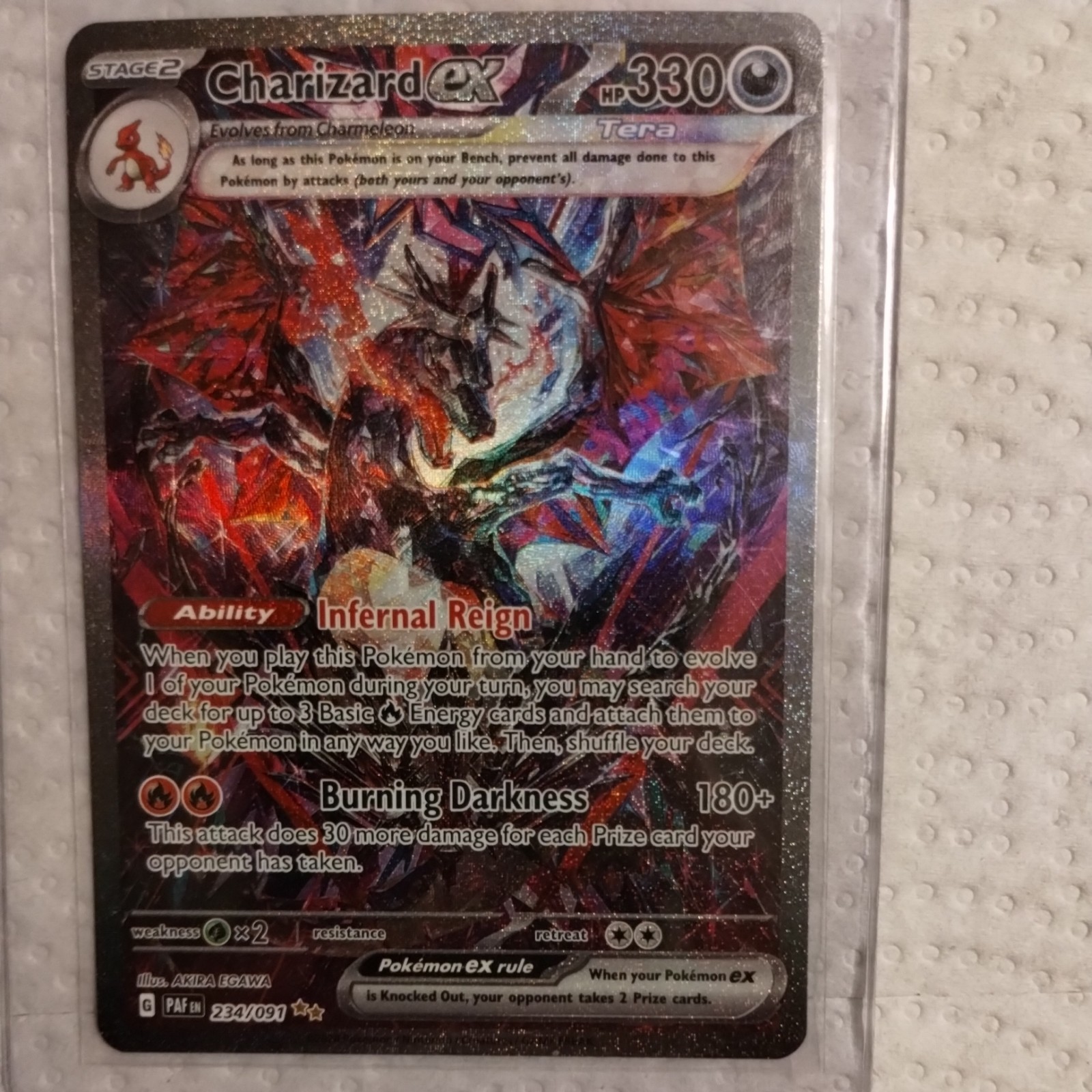 Charizard ex 234/091 SV: Paldean Fates Holo