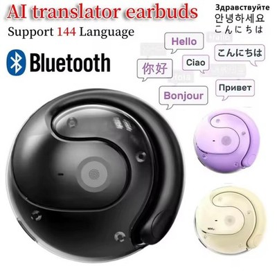 AI Translation Earbuds 144 Sprachen Echtzeit Übersetzung Kopfhörer
