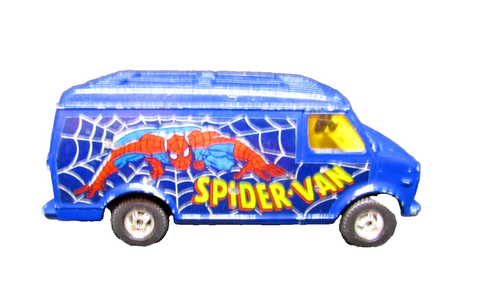 Corgi Juniors Super Heroes Spider-Man Spider-Van 1977 - #436 - escala 1:43 (JT Foto 4 de 4