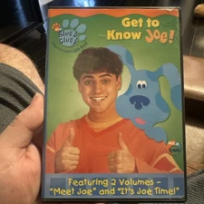 Blues Clues - Get To Know Joe (DVD, 2002) Nick Jr. Rare