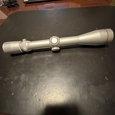 Leupold VX-III 3.5-10x40mm Rifle Scope Silver stainless Duplex rare made in usa