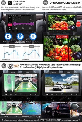 ATOTO S8 Ultra Plus 2Din Android Car Stereo GPS 6+128G 4G LTE