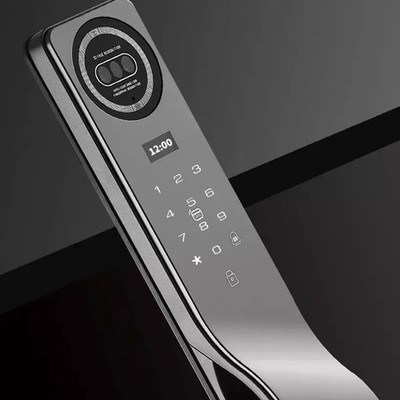 Fingerprint Face Smart Lock Tuya Wifi Keyless Intercom Palm Vein Auto Door LocnH