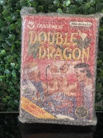 Double Dragon CIB Complete NES (Nintendo 1988) Black Circle Seal 1st Print Game