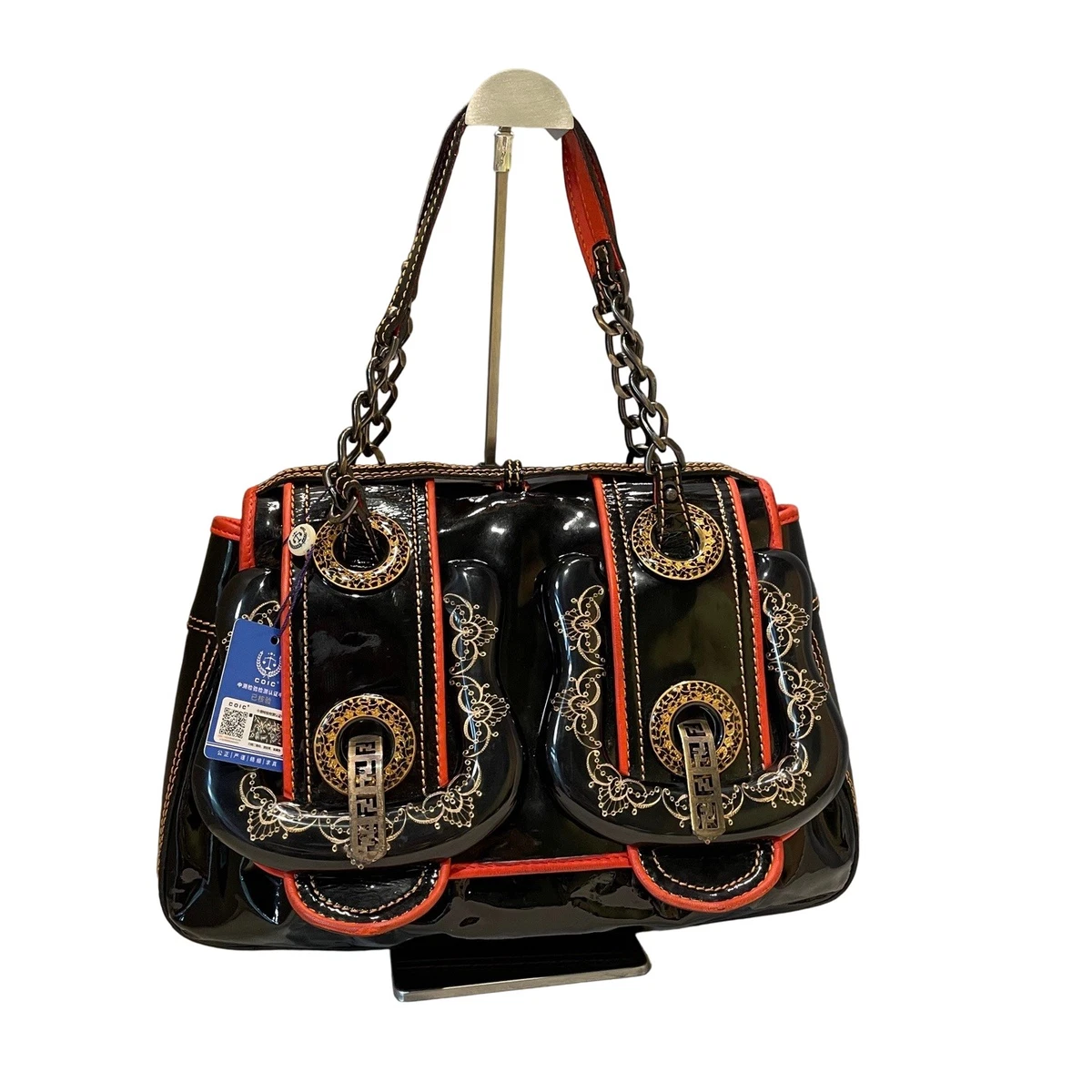 Women's Patent Leather Handbags and Purses for sale | eBay