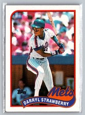 1989 Topps #300 Darryl Strawberry