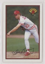 1989 Bowman Tom Browning #306 0f3j