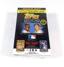 2006 Topps Baseball Series 1 Walmart Blaster Box Sealed (11 Packs)