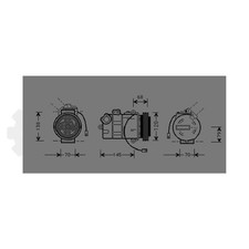 Kompressor Klimaanlage für Skoda Superb I 1.9 TDi Bj.02-05