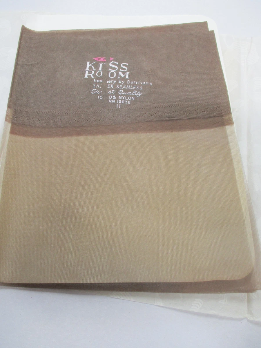 Bas nylon la Reine du jeu coloris Beige. Taille 1 - 8½