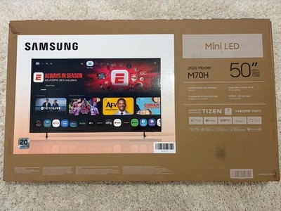 Samsung 50  Mini LED Smart TV M70H 4K UHD 2026 Model Tizen WiFi HDR