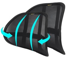 Lumbar Support Back Support for Office Chair 2 Pack Lumbar Support Pillow for...