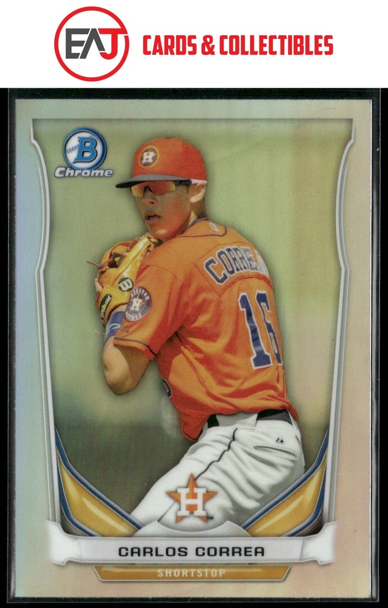 Bowman Carlos Correa Baseball Sports Trading Cards & Accessories