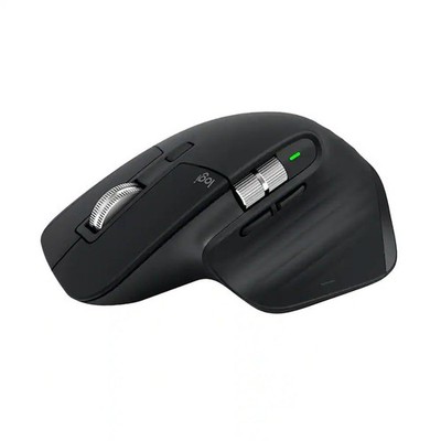 Logitech MX Master 3S Wireless Bluetooth Mouse 8K DPI Quiet Clicks Black