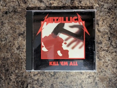 Metallica - Kill 'Em All Cd Rock Heavy Metal Trash Reissue Misprint Rare *READ