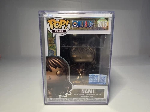 Funko Pop! Plus Nami Bronze Statue #2015 One Piece + Protector!