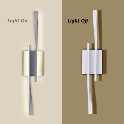Modern Wall Sconce White Led Bathroom Vanity Light Bar Over Mirror Wall Sconce - Picture 5 of 6