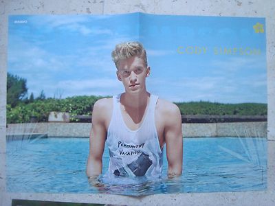5 fantastic CODY SIMPSON magazine poster centerfold | eBay