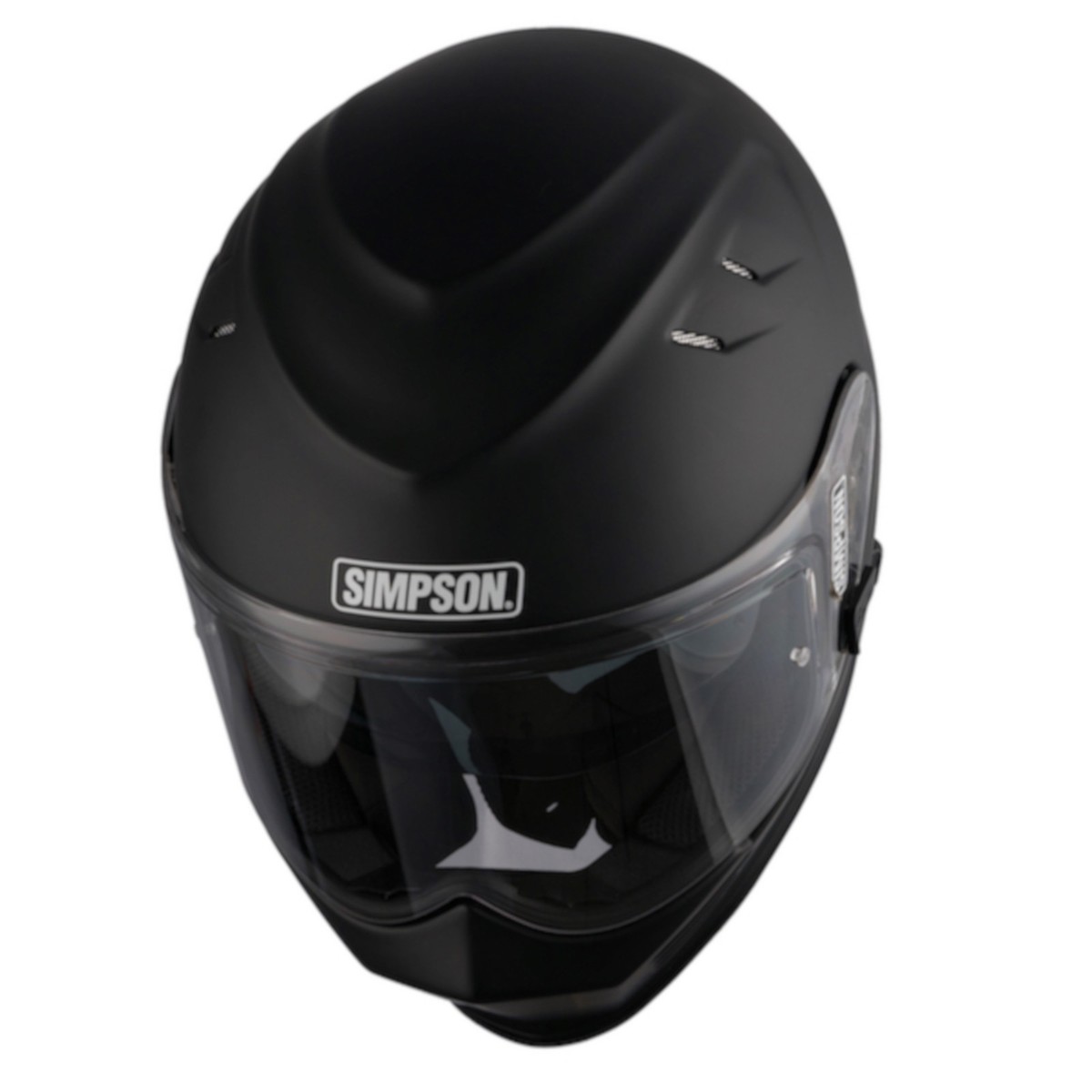Simpson Venom Full Face Motorcycle Helmet - Solid Matt Black | eBay