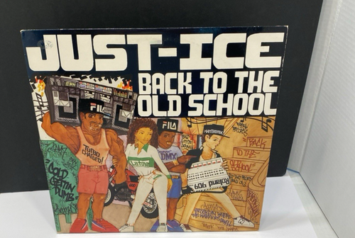 Just-Ice - Back To The Old School Vinyl Schallplatte 12" & Hip Hop Cover Kunst Buch - Bild 14 von 14