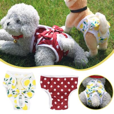 Physiological Pants for Dogs Pet Diapers Female Sanitary Pants Dog Wash