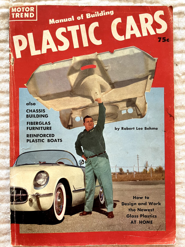 Trend Book 112 Manual of Building Plastic Cars 1954