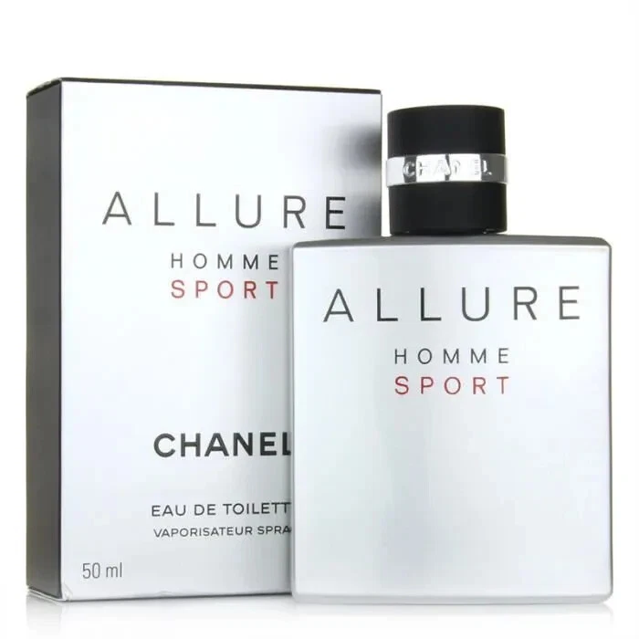 🔥CHANEL ALLURE Homme Sport 1.7 oz. NIB Eau de Toilette Spray SHIP FROM  FRANCE 3145891236200