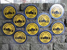Lot of 10, DEWALT 7-1/4" 60-Tooth Fine Finish Tungsten Carbide-tipped Saw Blades