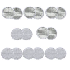 Replacment Fits For Bissell 2039 SPINWAVE SCRUBBY & SOFT Mop Pads [8 kits]