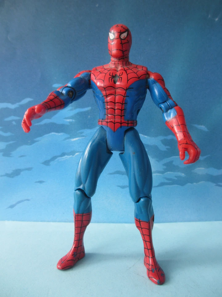FIGURINE MARVEL SECRET WARS X-MEN JUSTICE LEAGUE SPIDERMAN 1995 13cm - Photo 1/2