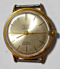 Orologio uomo POLJOT de luxe automatico meccanico 29 Gio URSS placcato oro URSS
