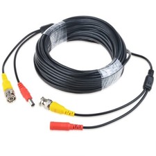 50ft Video Power BNC Cable Cord Lead Wires for Kguard CCTV DVR Security Cameras
