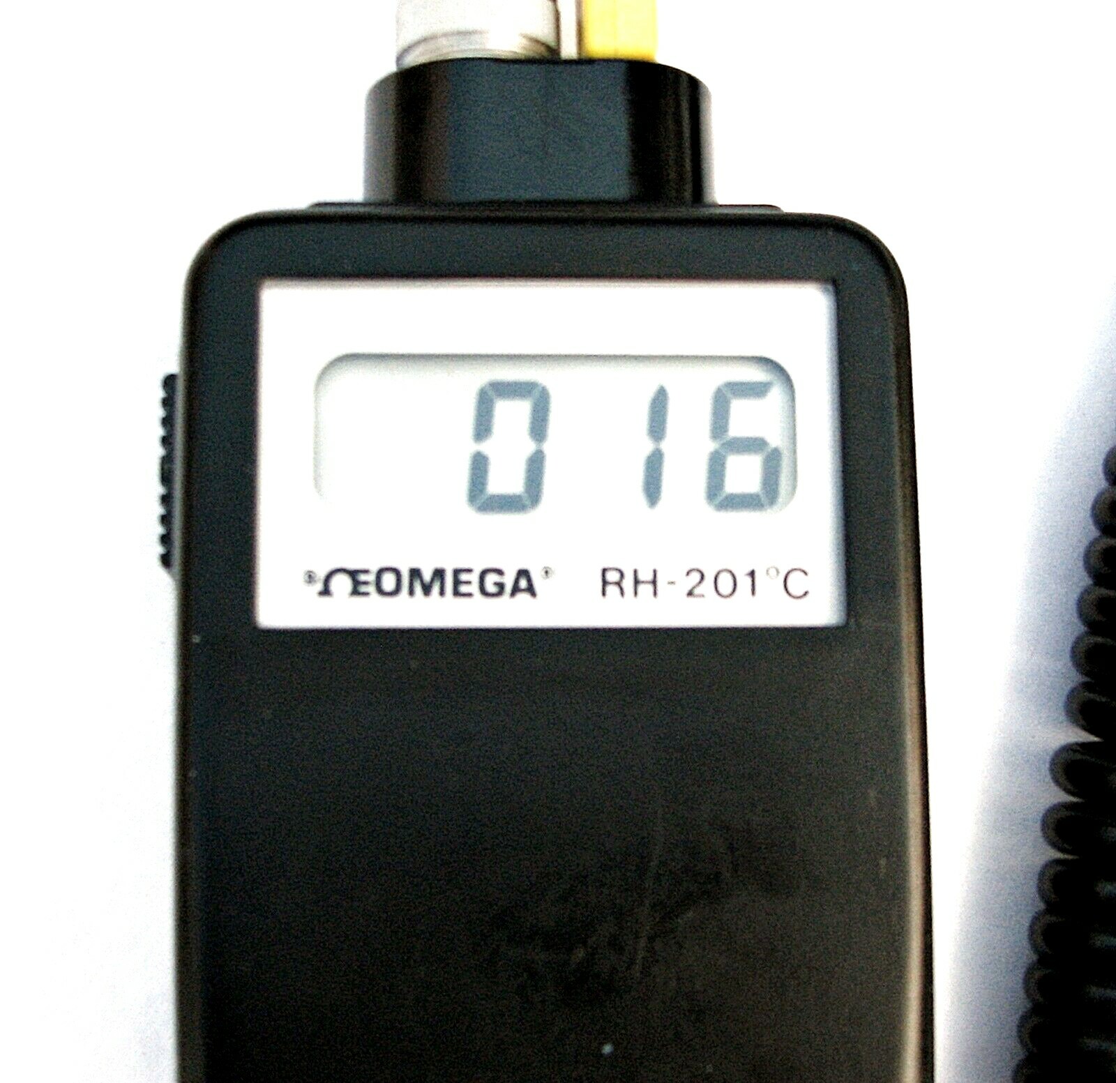 OMEGA Handheld Model RH 201C Thermometer & Hygrometer Complete With