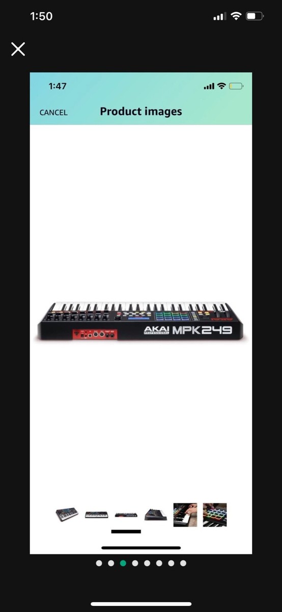 Akai Professional MPK249 49-Key USB MIDI Keyboard Controller for