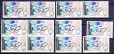 Tunisia 1973 Mint no gum lot, Stamp Day,  Peacock, Stylish Birds