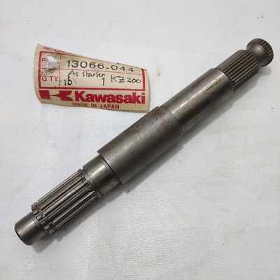 78 Kawasaki Kz200 KZ 200 A1 OEM Kick Starter Mechanism Shaft Axle