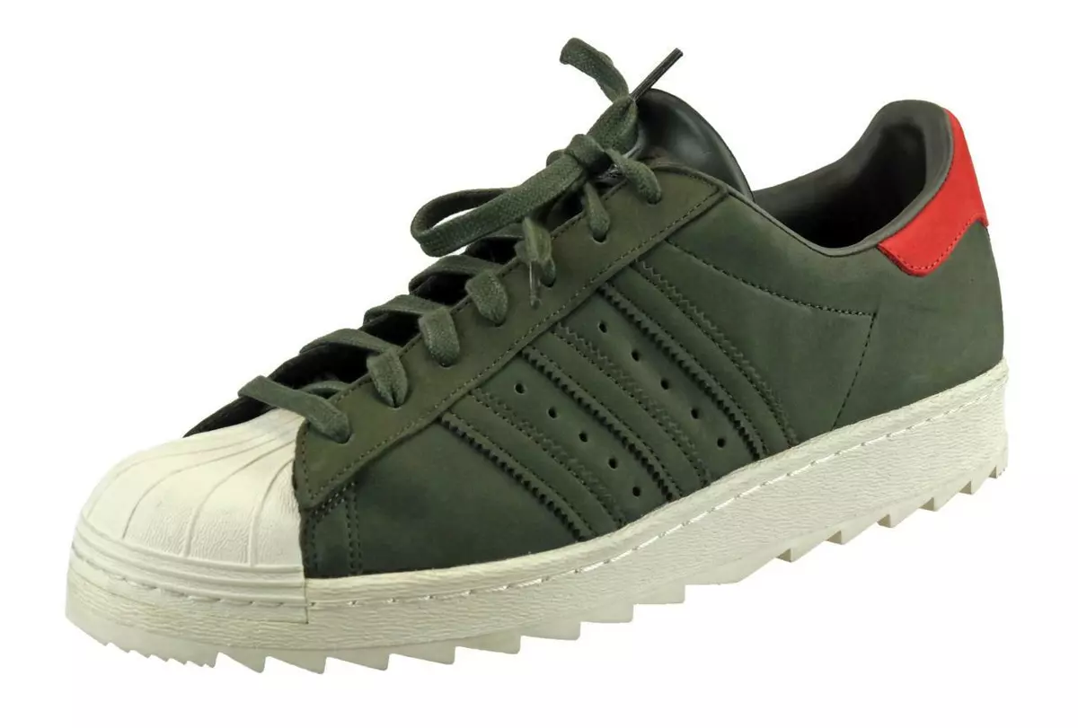 Adidas superstar olive green cheap ebay