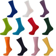 Women's Ladies Fashion Plain Rich Colour Comfortable ANKLE Socks 11 Colours Xmas