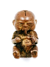Lucky Baby Ghost Real Kuman Thong Thai Buddha Amulet Statue Wealth Rich Money#5