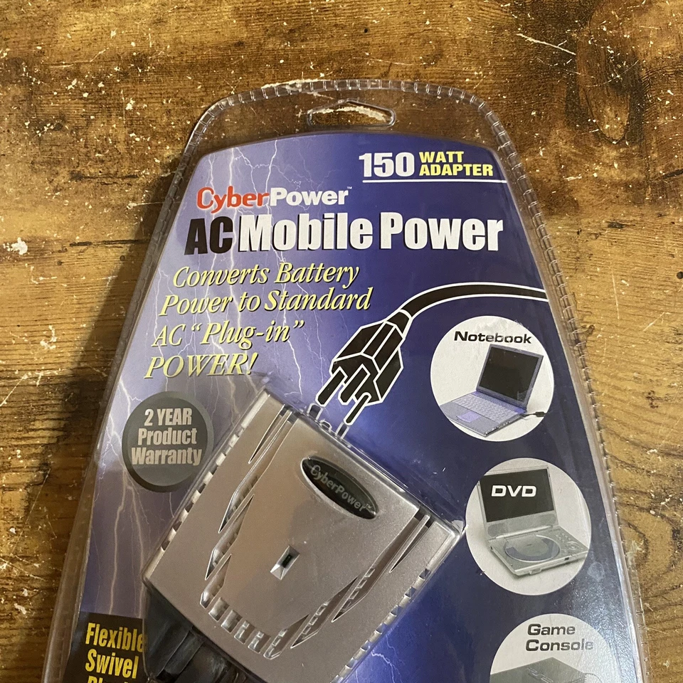 Brand New Cyber-Power AC Mobile Power 150 Watt Car Adapter Model No. CPS150BI - Image 2 of 4