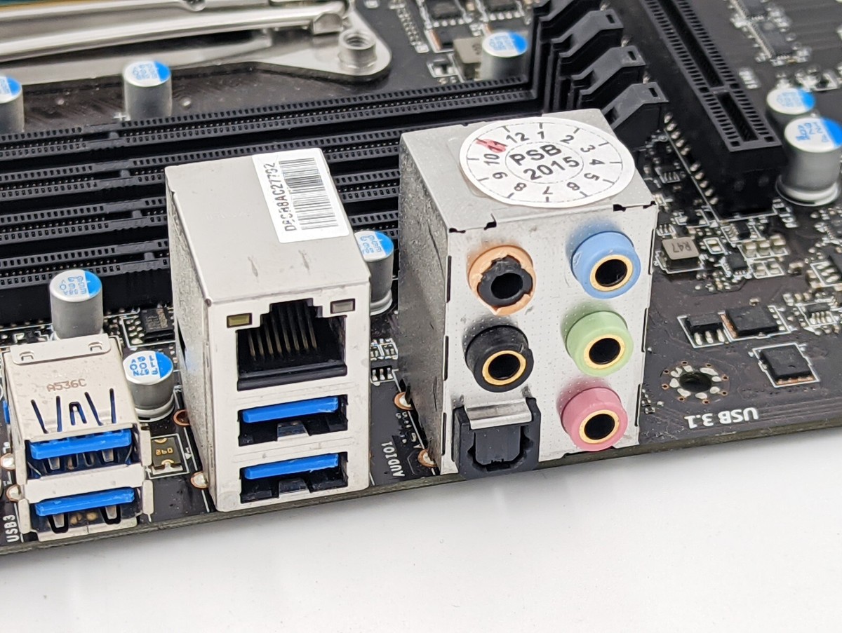 MSI X99A Raider Core i7-5820K Motherboard + I/O Shield LIGHT