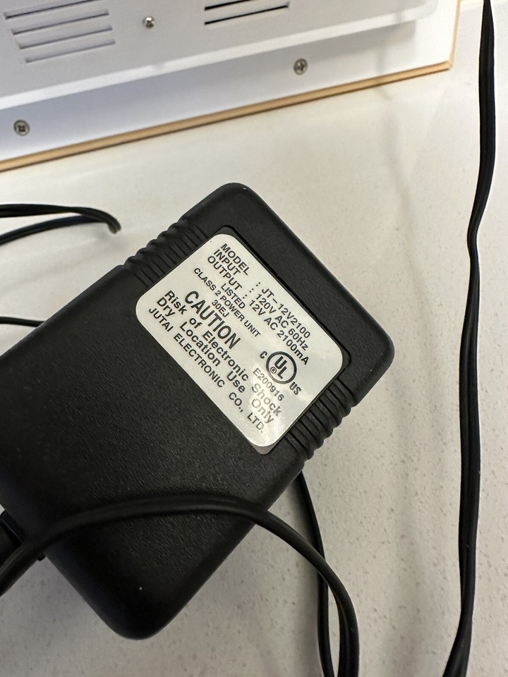 Vintage Framed Light Up Motion River Waterfall Forest Wall Hanging