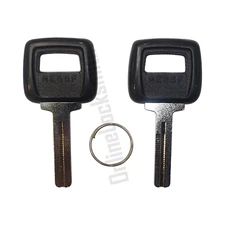 2x New Non-Transponder Uncut Key Blanks For Volvo Vehicles NE66P