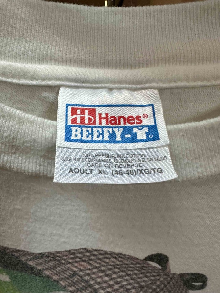 Vintage Apple Computer Mac OS 8.5 SHERLOCK White 1990's Promo T Shirt