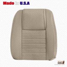 2005 2006 2007 Ford Mustang Driver Top Perforated Leather Replacement Cover Tan
