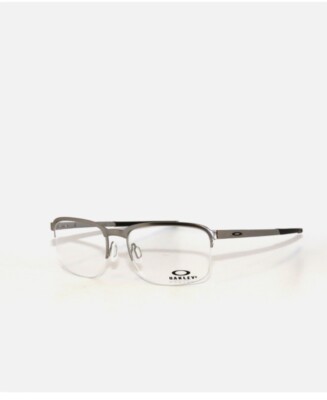 Oakley Cathode 3233-03 54 Satin Chrome Black Eyeglasses OX3233-0354