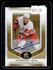 2020-21 SP Signature Edition Legends Gold Spectrum Foil Autographs Andreas Lilja